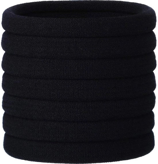 Set di bende per capelli 20 pezzi - capelli elastici in cotone con allungamento - fermacoda per capelli - cintura per capelli per capelli spessi/pesanti - antiscivolo - adatto per capelli ricci - elastico per capelli