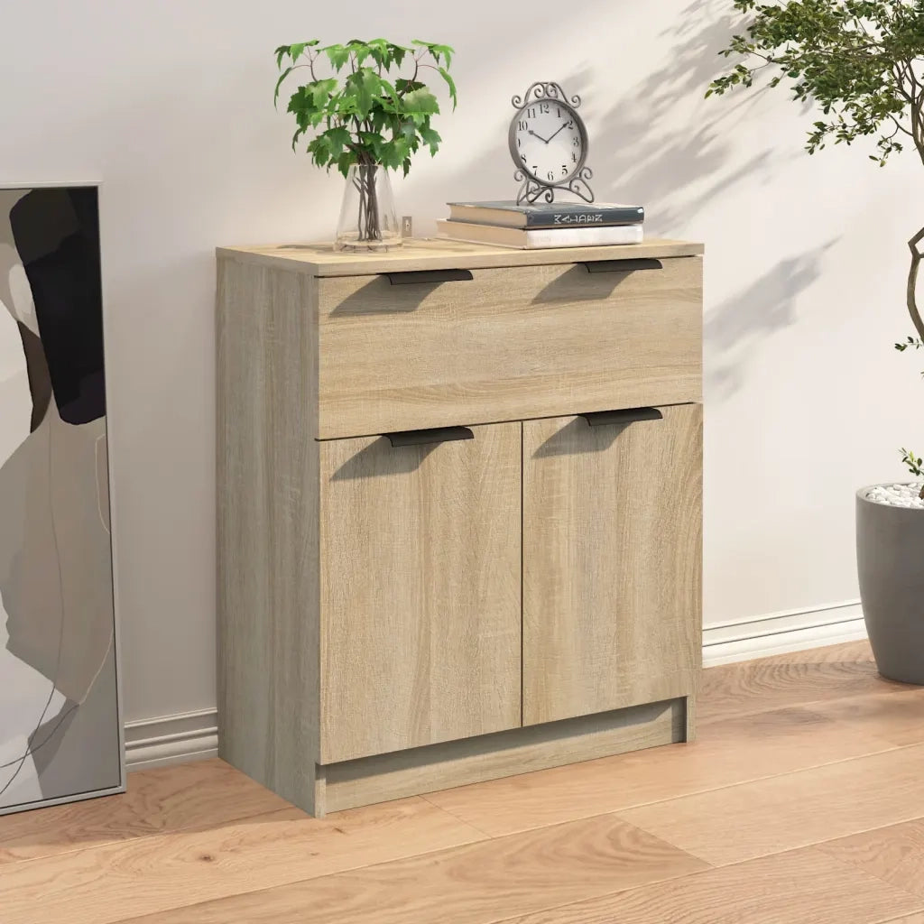 Credenza Rovere Sonoma 60x30x70 cm in Legno Multistrato 811091