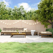 Set Salotto da Giardino 5 pz ambra in Legno Massello di Pino 3186602