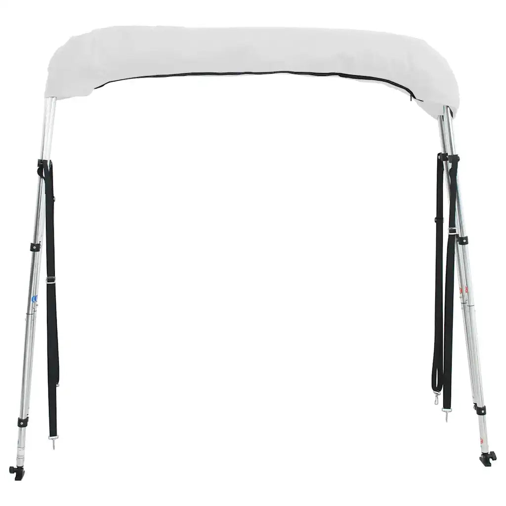 Bimini di Prua con Pareti Laterali 3 Archi 183x(137-152)x137cm