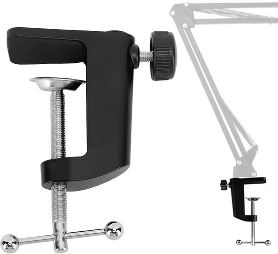 Cucitrice per tavolo da ufficio - Cucitura per tavolo da ufficio - Max 61 mm - Leggera e resistente - Adatta per lampade da tavolo - Inclusa viti di fissaggio
