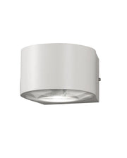 Lao Lampada da Parete Outdoor LED 12W 1080lm 3000K Colore Bianco in Alluminio e Vetro Cristallo IP65 Design Moderno ed Elegante