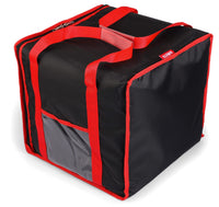 Borsa Termica Porta Pizze da Asporto 8/10 Cartoni Safemi Express 10 Nera e Rossa