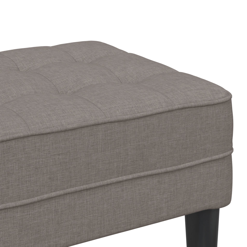 panchina  Tortora 113x57x39 cm Tessuto