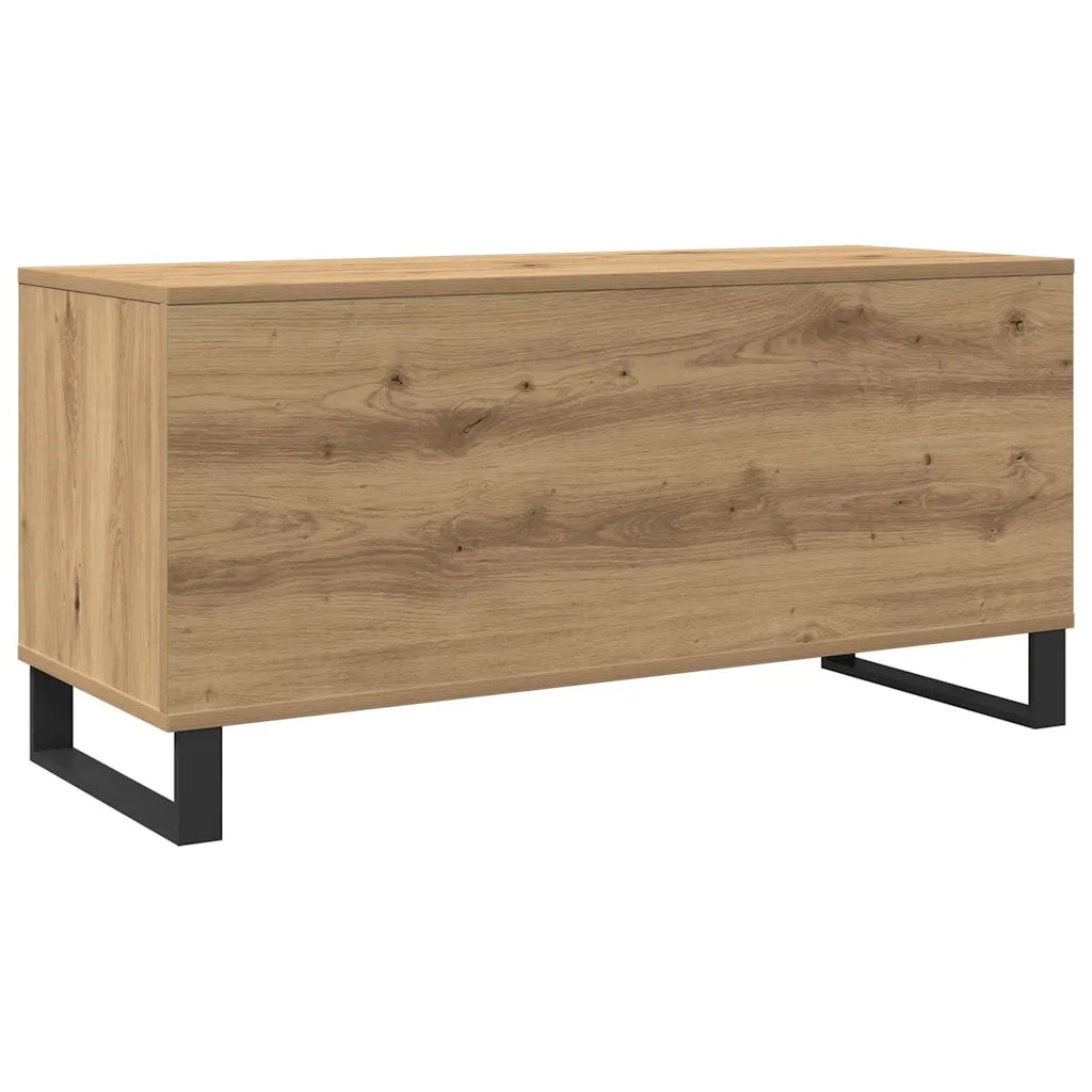Mobile porta vinili rovere artigianale 100 x 38 x 48 cm CFW1252763