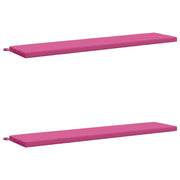 Cuscini per Panchina a 2 Pezzi SOEST 2 pz 100% Poliestere Rosa 949187