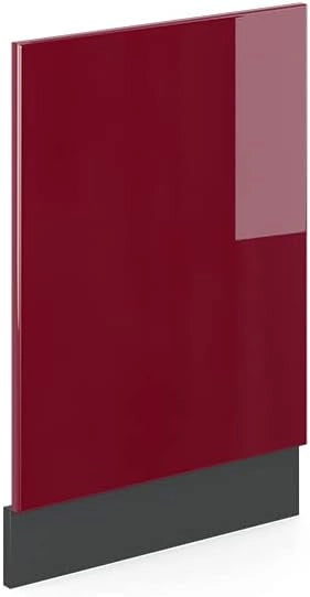 Pannello frontale R-Line, Rosso, 45 cm Senza piano di lavoro, per la libera combinazione all'interno di sistemi cucina modulari
