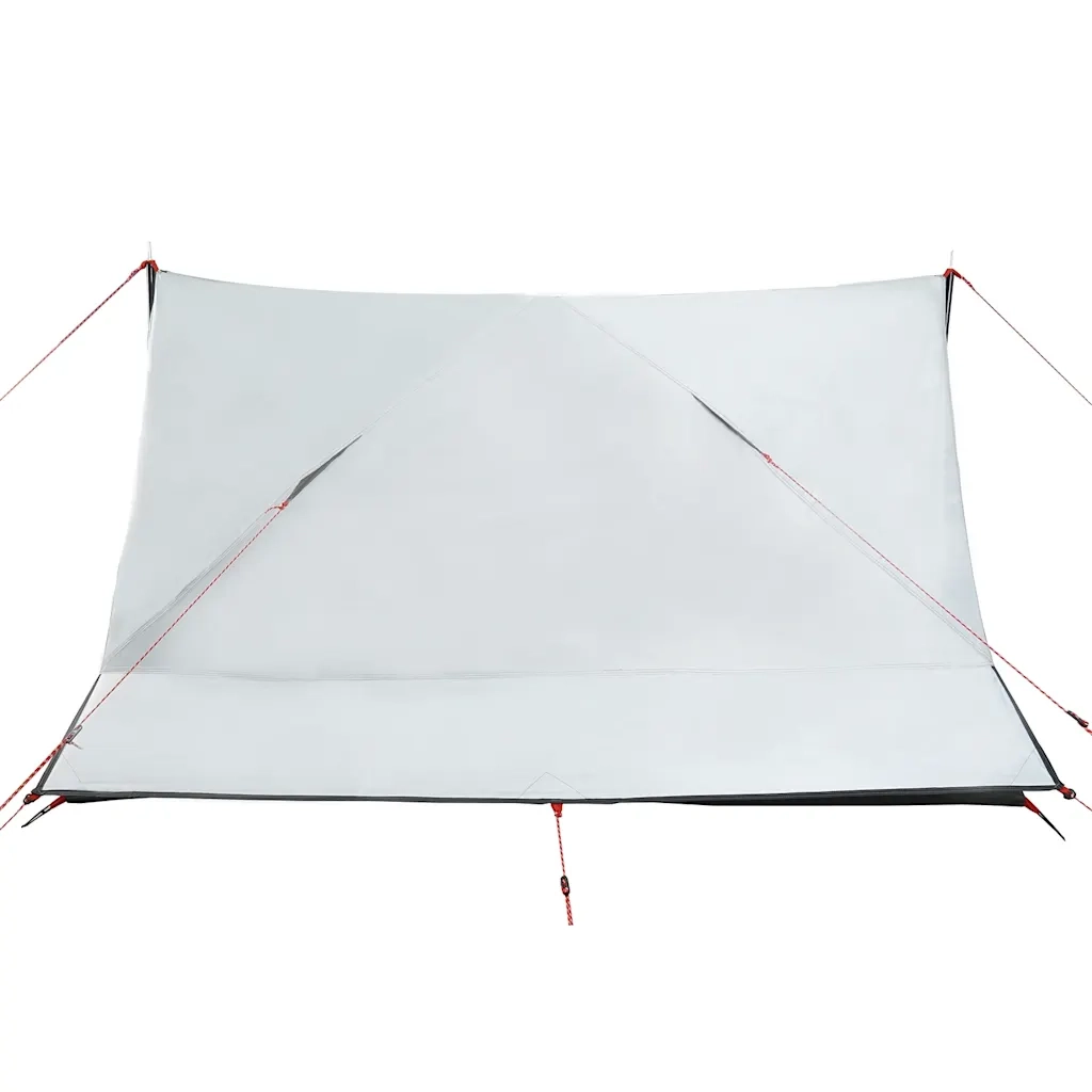 Tenda Campeggio 2 Persone-Tenda per Escursionismo Bianca Tessuto Oscurante Impermeabile 663331