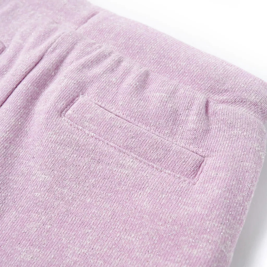 Pantaloncini per Bambini con Coulisse Lilla Misto 140