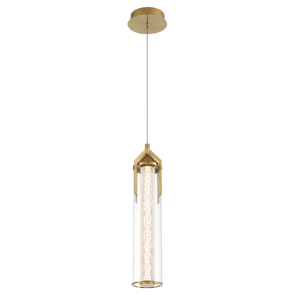 Lampada a sospensione Espada Quintiesse LED 18W ottone