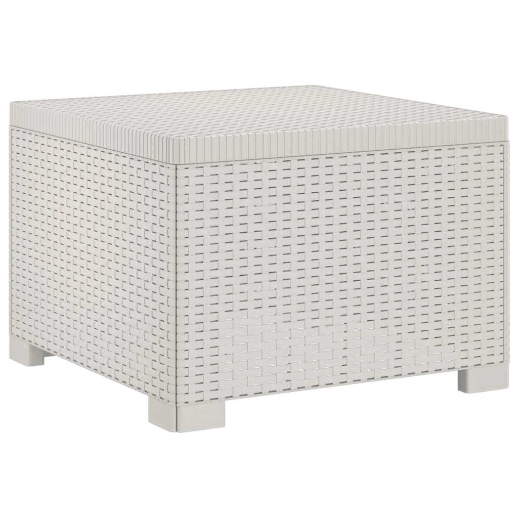 Divano da esterno-Divano da Giardino a 1 Posto con Cuscino Aspetto Rattan PP 142775