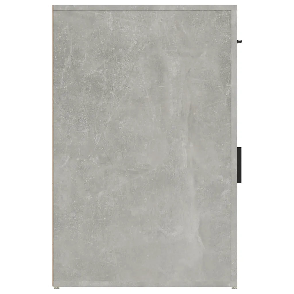 Mobile Scrivania Grigio cemento 40x49x75 cm Legno Multistrato 816796