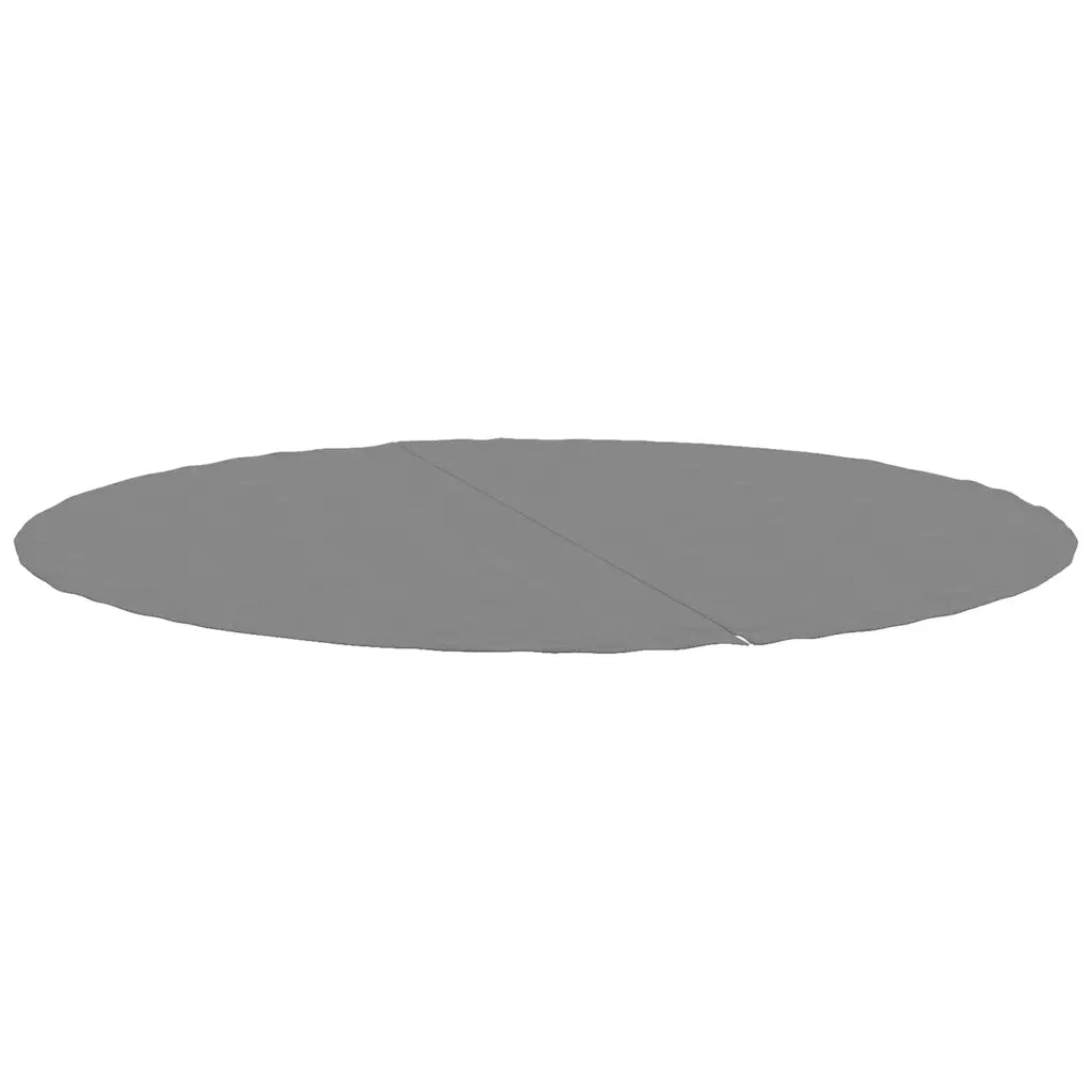 Telo Sotto Piscina Grigio Chiaro Ã˜244 cm Geotessile Poliestere