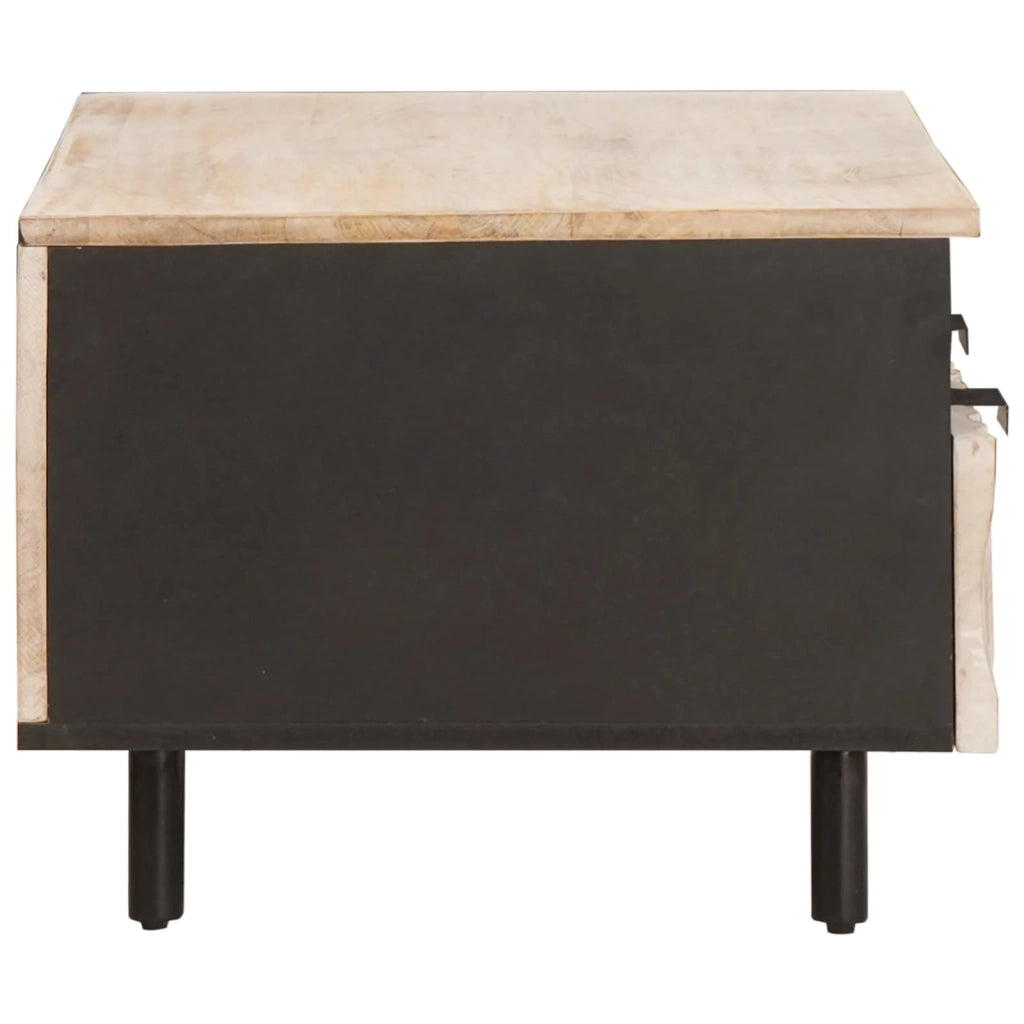 Tavolino da salotto con cassetto Bianco 80 x 54 x 40 cm 4017877