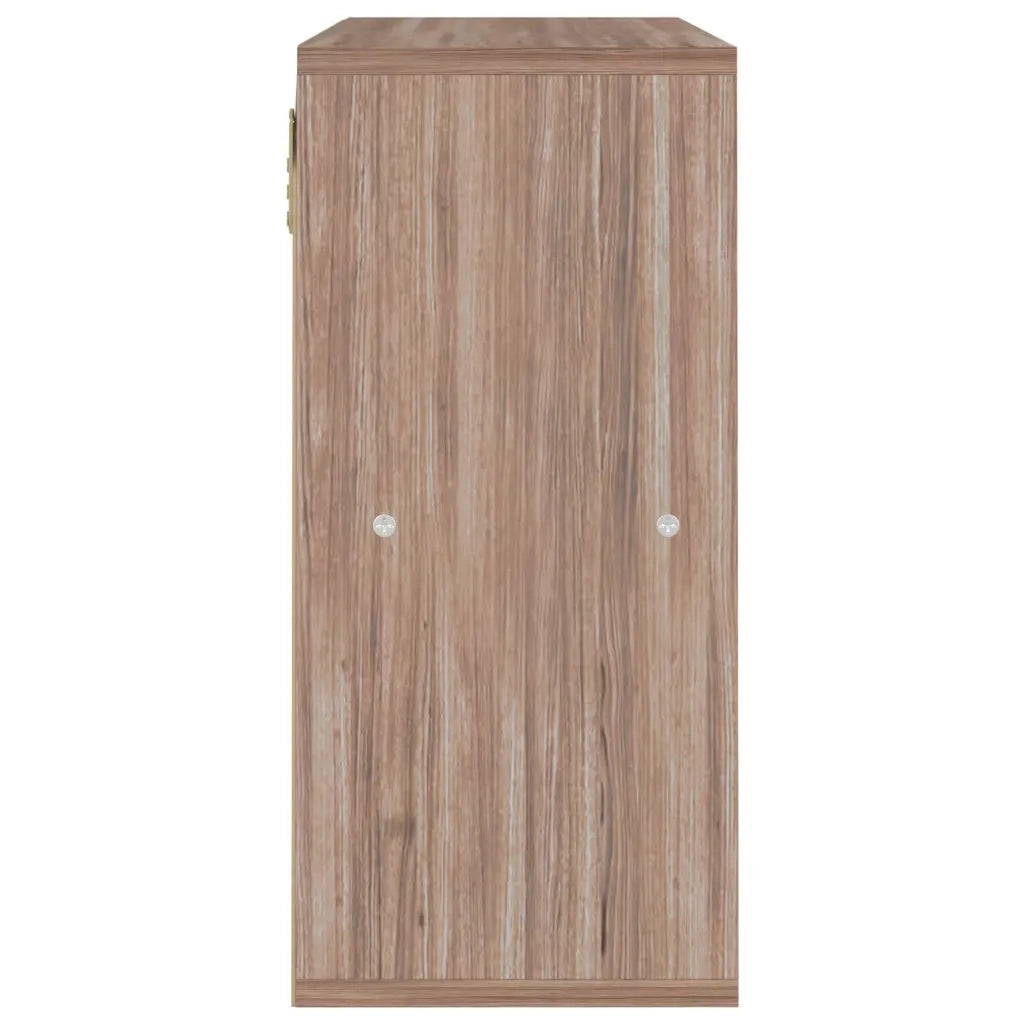 Libreria Grigia Sonoma 60x27,5x59,5 cm in Truciolato