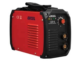SALDATRICE ELETTRICA INVERTER 120K- - mm.285x200x140h. - peso Kg.3.8 - 1 pezzi EXCEL