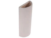 EVAPORATORE SEMITONDO IN CERAMICA- - mm 75x38x190h. - 12 pezzi XTRA