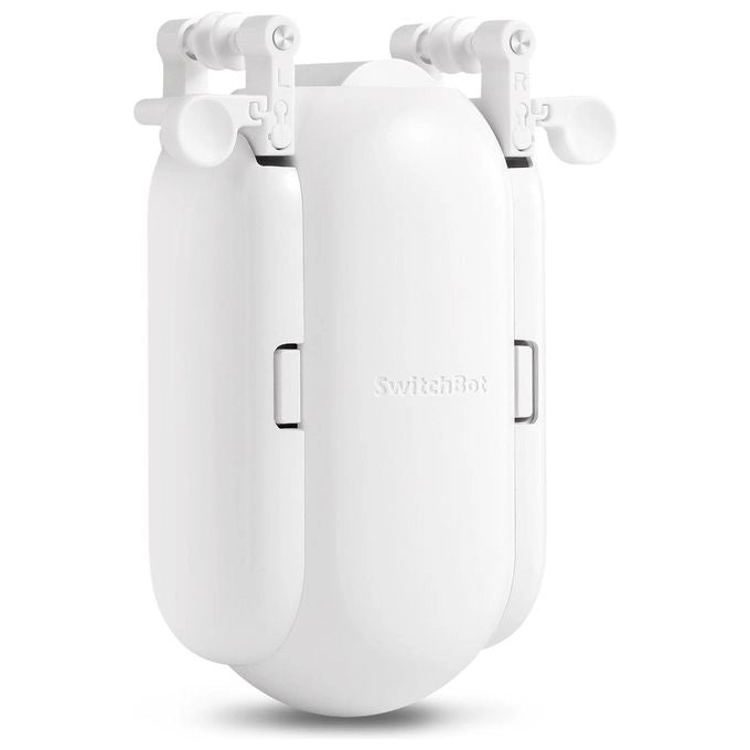 SwitchBot W0701600-IW-DACH Smart Curtain Motor per Tende I-Rail con Controllo App e Vocale Compatibile Alexa Google Assistant e Siri Batteria Ricaricabile Fino a 8 Mesi colore Bianco