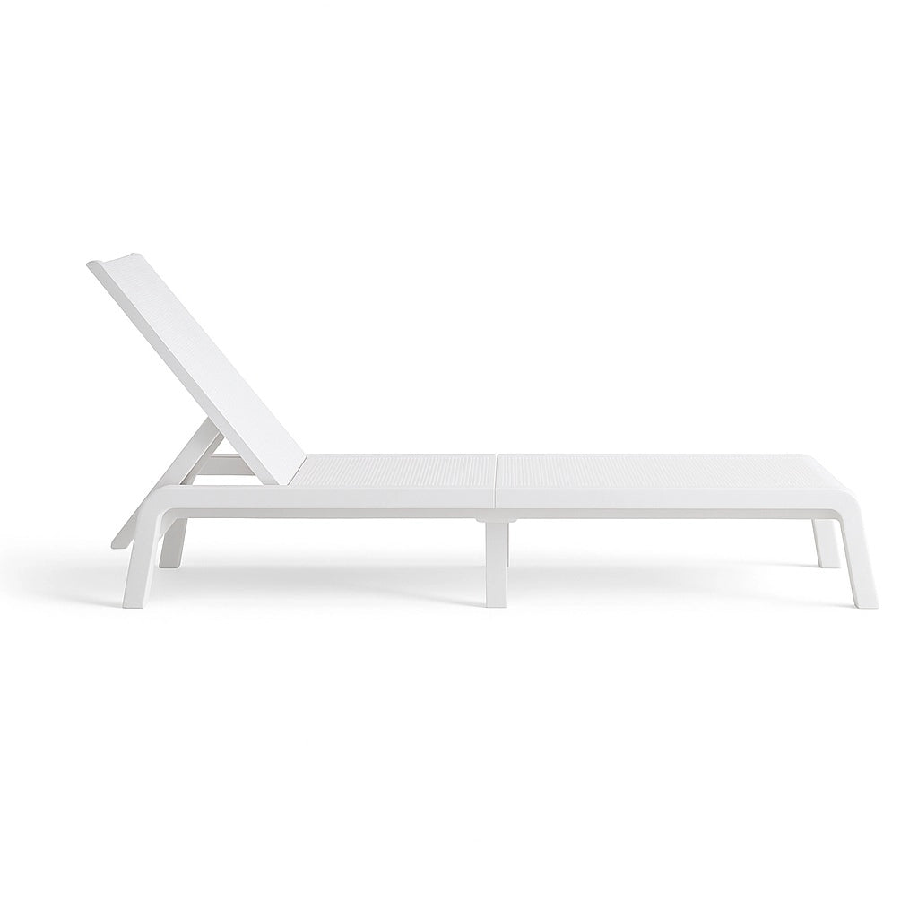 Keter LETTINO RECLINABILE MALLORCA 192X58XH35CM BIANCO.