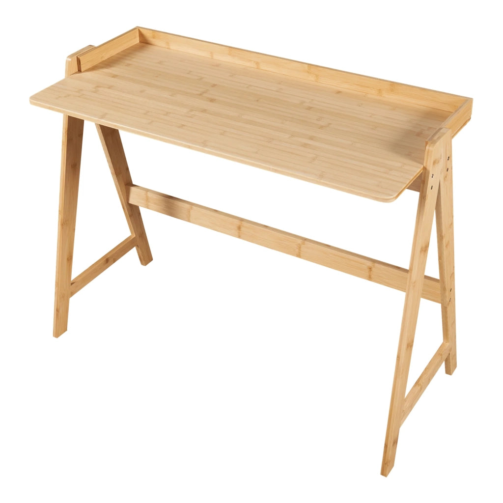 Scrivania/Postazione di lavoro 123 x 53 x 80 cm Bambù naturale 03_0009055