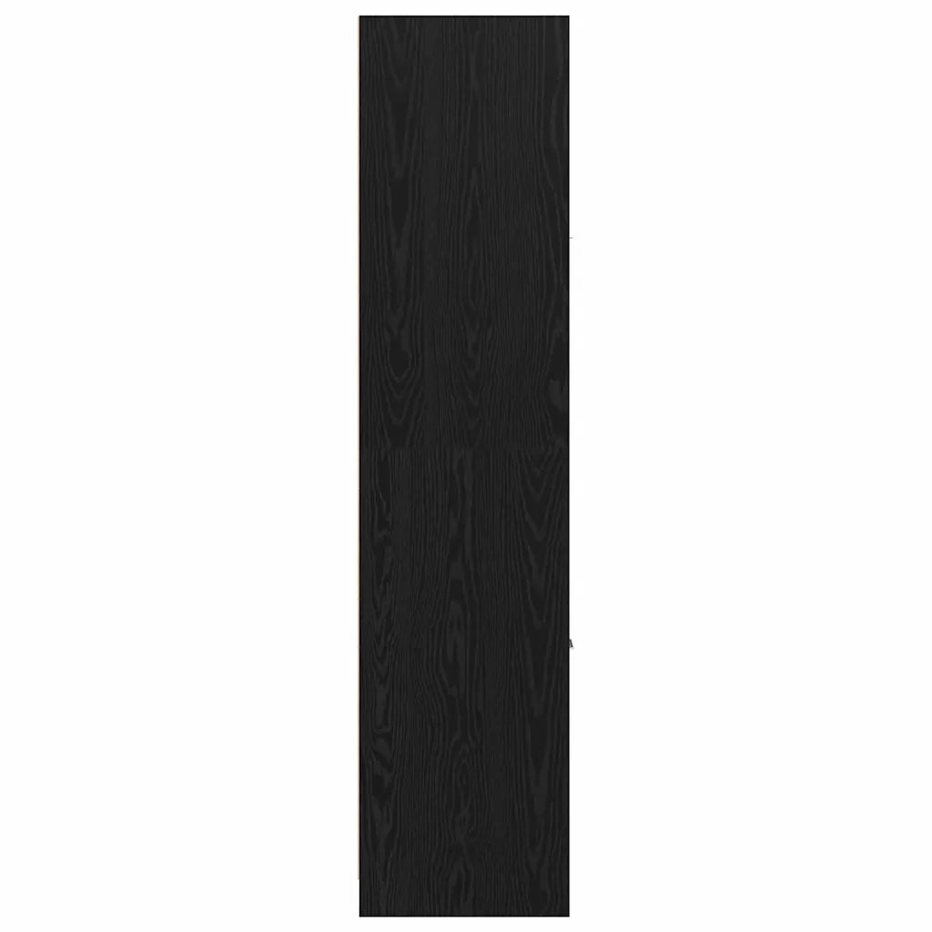 Armadio da Apoteca Rovere nero 40 x 41 x 174.5 cm 3365626