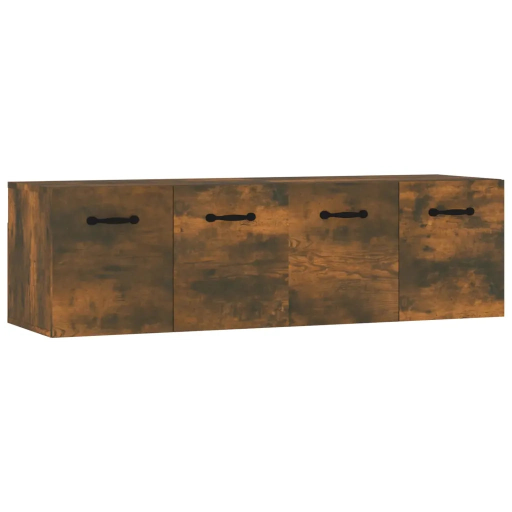Mobili Parete 2 pz Rovere Fumo 80x35x36,5 cm Legno Multistrato 3115657