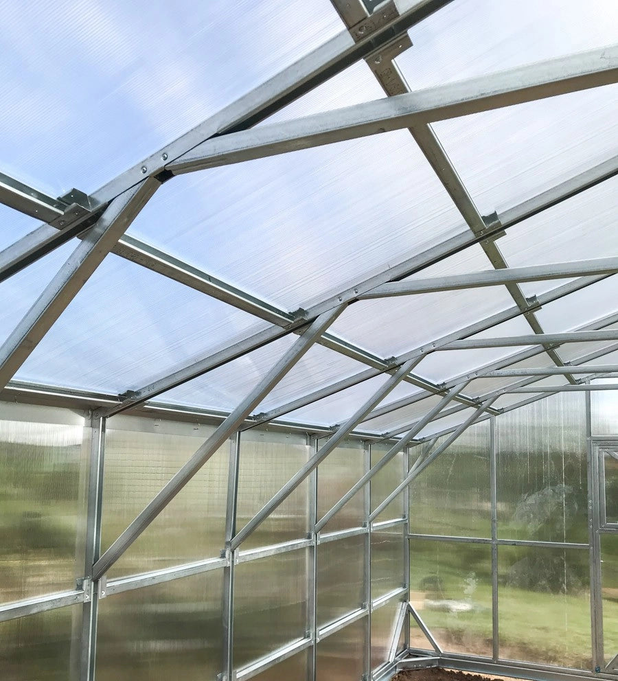 Serra Oasi PLUS 4x4m con copertura policarbonato alveolare 4mm