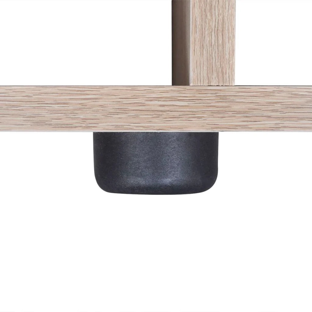 Scaffale a 6 scomparti 107 cm color rovere 2702016/2