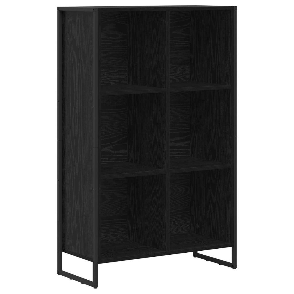 Armadio per Libri Rovere Nero 99.5 x 30 x 108.5 cm 886534