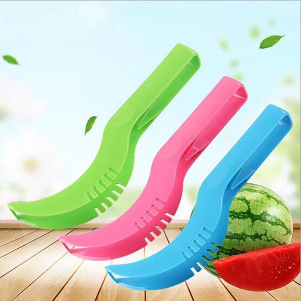Trade Shop - Taglia E Affetta Anguria Melone Cocomero Pinza Servi Frutta Utensile Da Cucina -