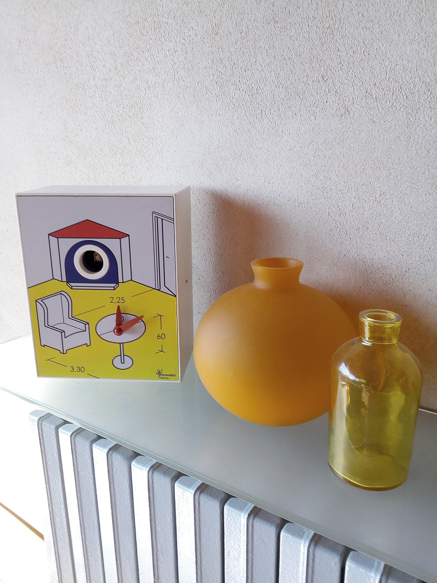 Orologio a Cucù da Parete 16,5x20x10cm Pirondini Italia D'Apres Archi