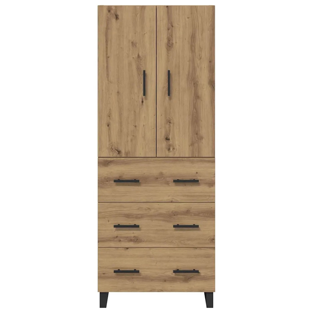 Credenza 2 pcs Rovere artigianale 69,5 x 34 x 180 cm 3416014