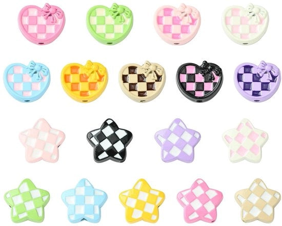 Accessori per gioielli in metallo - 36 pezzi - 9 colori - materiale di lega di alta qualità