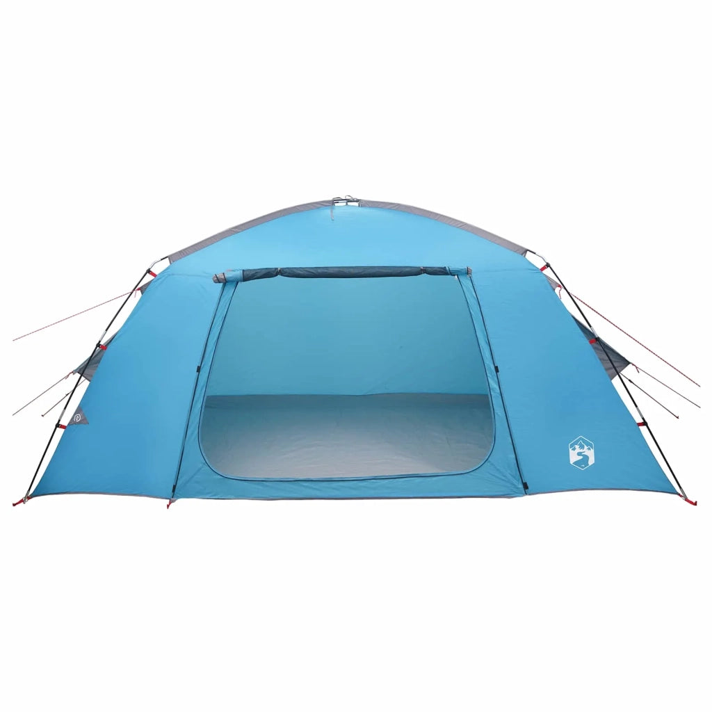 Tenda Capanna con tetto Blu 400 x 210 x 180 cm Poliestere 42028516