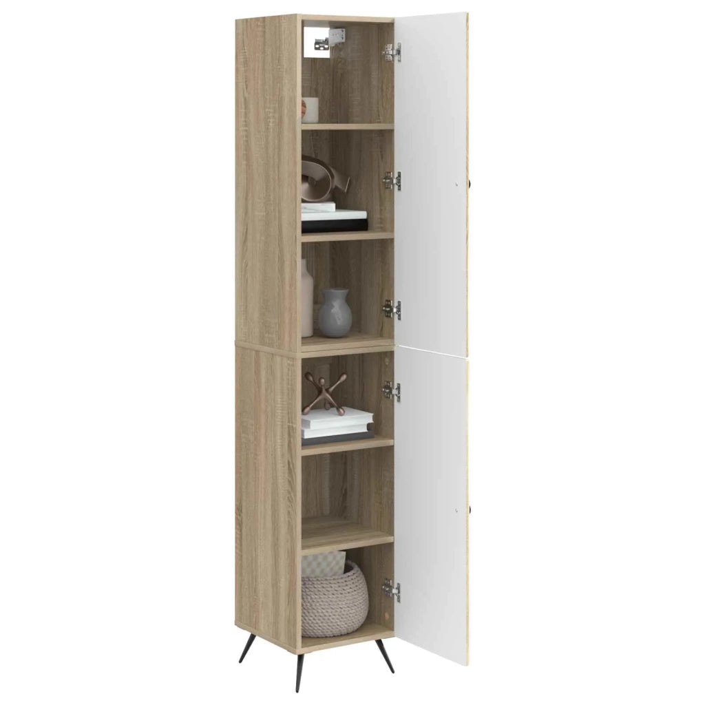 Set di armadi 2 pcs Rovere Sonoma Legno ingegnerizzato