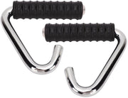 Manubri di allenamento universali per esercizi di forza con cavo di gomma - adatti a esercizi di pull-up - schiacciamento e resistenza - ergonomici e comodi - resistenti allo shock
