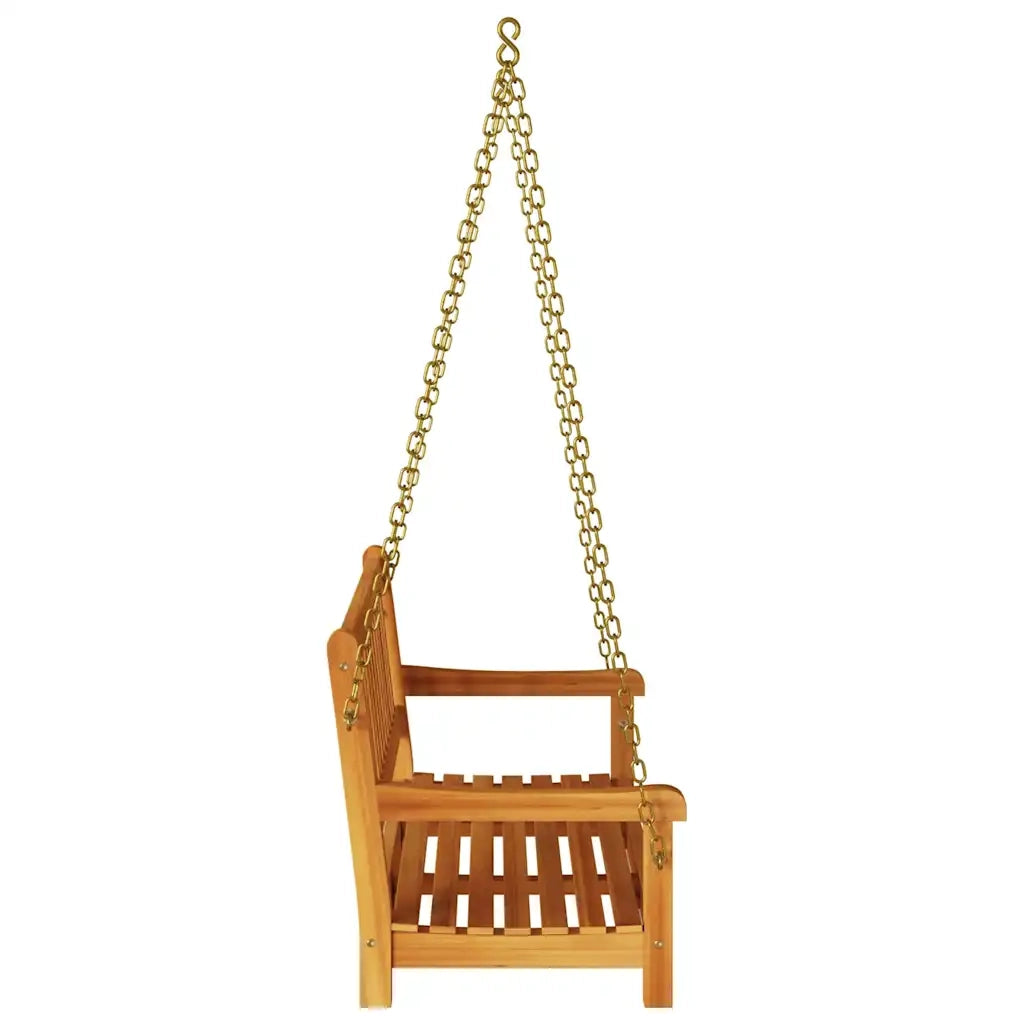 Panchina Altalena da Giardino Naturale 110 x 56 x 58,5 cm 4105521