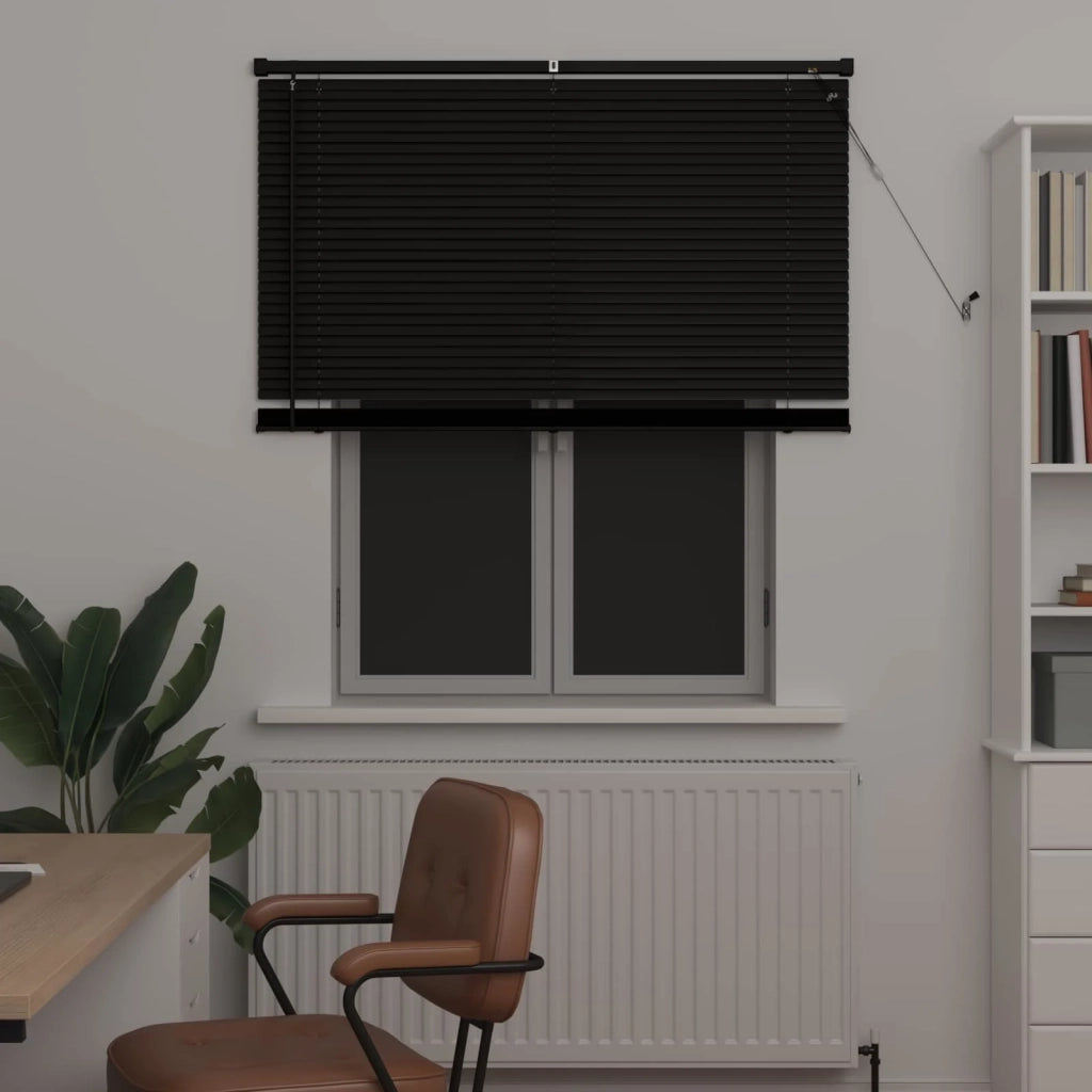 Tenda Veneziana Nero 150 x 110 cm PVC 42003739