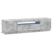 Mobile TV LED Grigio Cemento Legno ingegnerizzato 897788