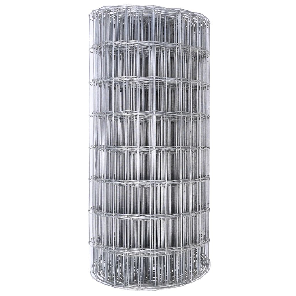 Recinzione Euro 0.6x50 m Acciaio Zincato