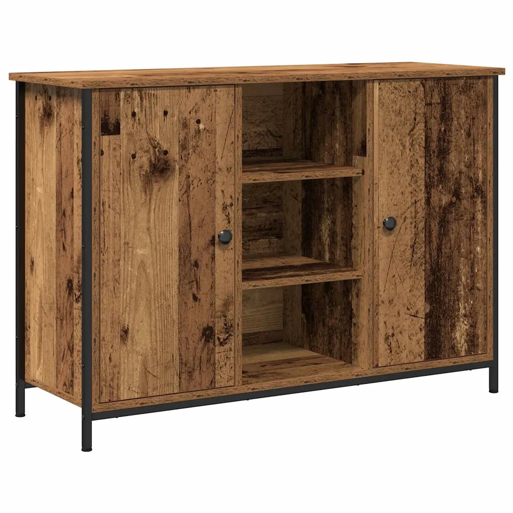 Credenza-Buffet-Armadio da cucina Legno vecchio 100 x 35 x 70 cm