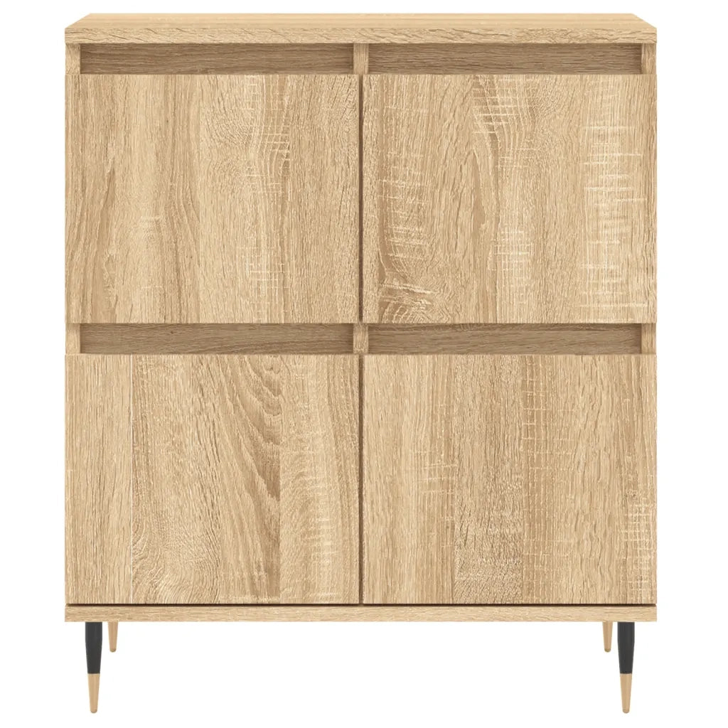 vidaXL Credenza Rovere Sonoma 60x35x70 cm in Legno Multistrato
