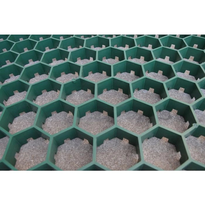 Set 10 Griglie Salvaprato MADE IN ITALY Piastrella Grigliato Carrabile Plastica 0,88mq