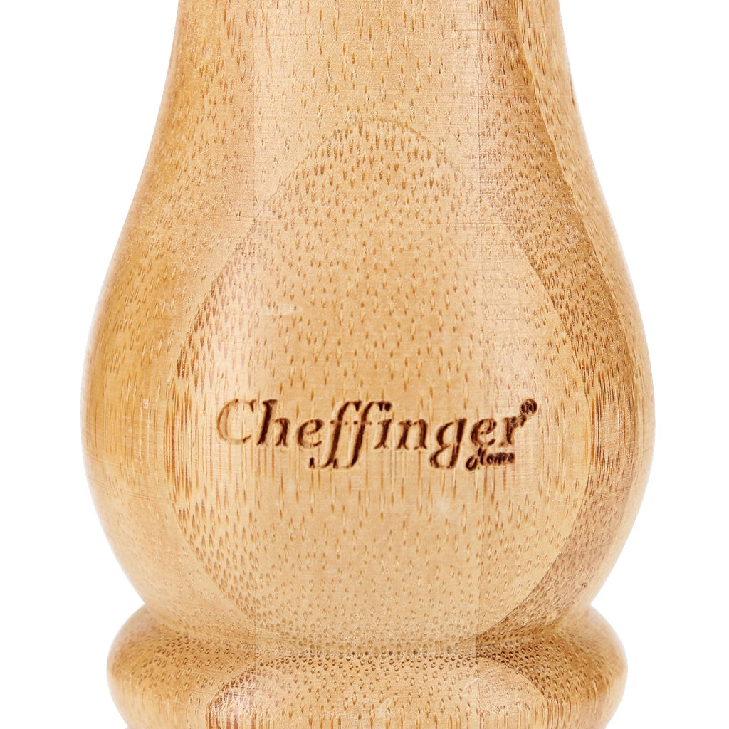 Lotto di 2 macinacaffè compatibili Macina sale/pepe in ceramica regolabile Marrone / Beige Cheffinger