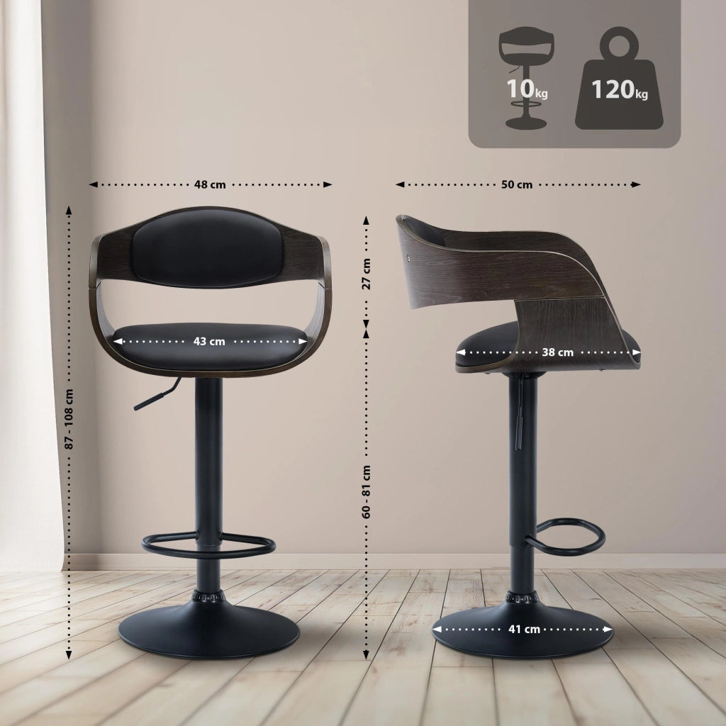 Barhocker Kingston B Kunstleder
