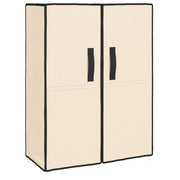 Scarpiera mobile contenitore per scarpe mobile ingresso/corridoio/soggiorno 60 x 28 x 90 cm tessuto crema 02_0021752