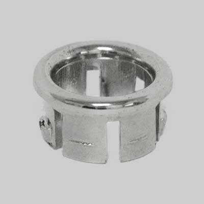 GHIERA PER FORO TROPPO PIENO LAVABO/BIDET - Ø 19 - 10 pezzi - MADE IN ITALY