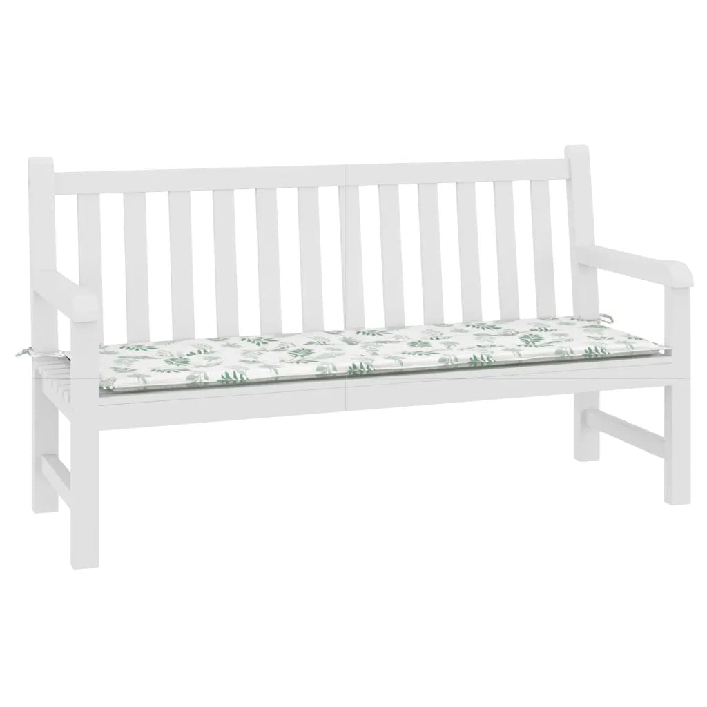 Cuscino per Panca | Cuscini per sedie a Foglie 150x50x3 cm in Tessuto Oxford