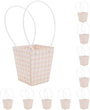 Corone con Manico - 10 Sacchetti di Regalo - Sacchetti di Regalo Translucidi - Sostenibili - Riciclabili - Ideali per Varie Occasione