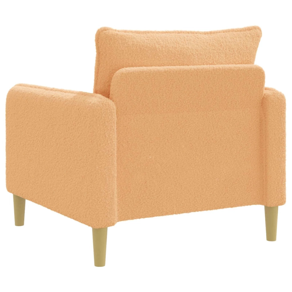 Poltrona XL Beige Bouclé 42043554